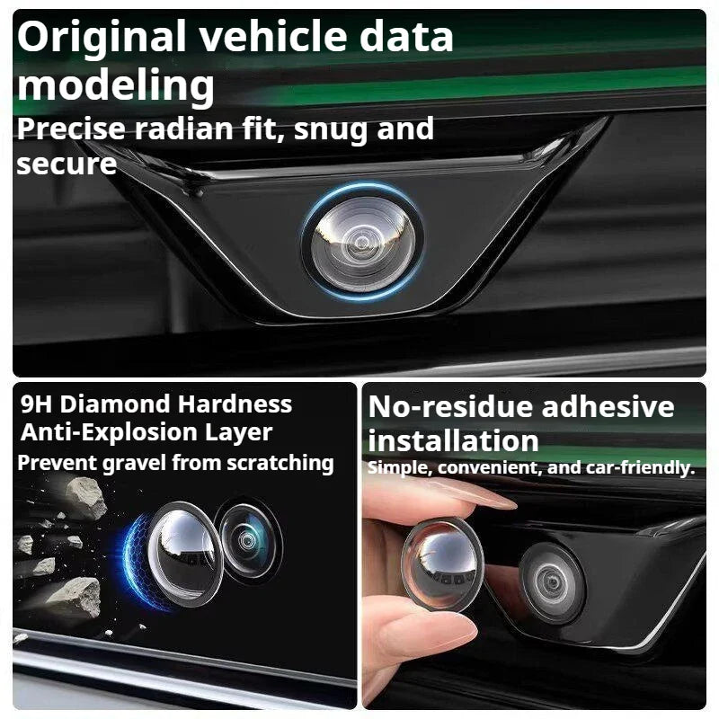 2-Pack Car Camera Lens Protector | 360° Waterproof Dustproof