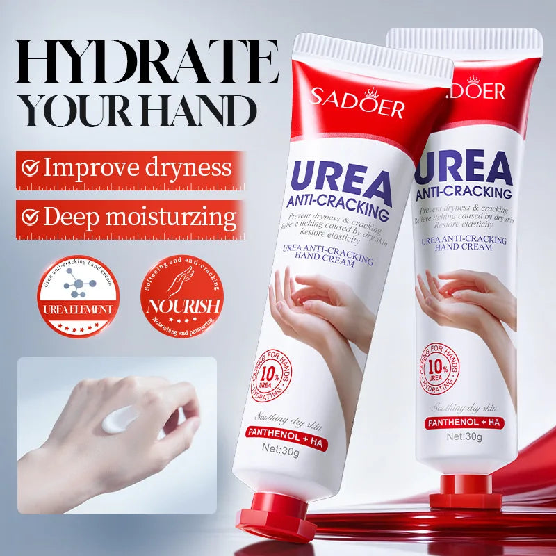 SADOER 10% Urea Hand Cream – Deep Moisture & Crack Repair