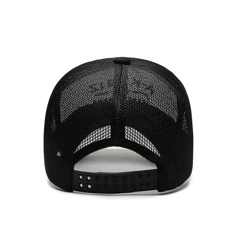 Summer Hats Men Women Mesh Baseball Caps Fashion Embroidered Visor