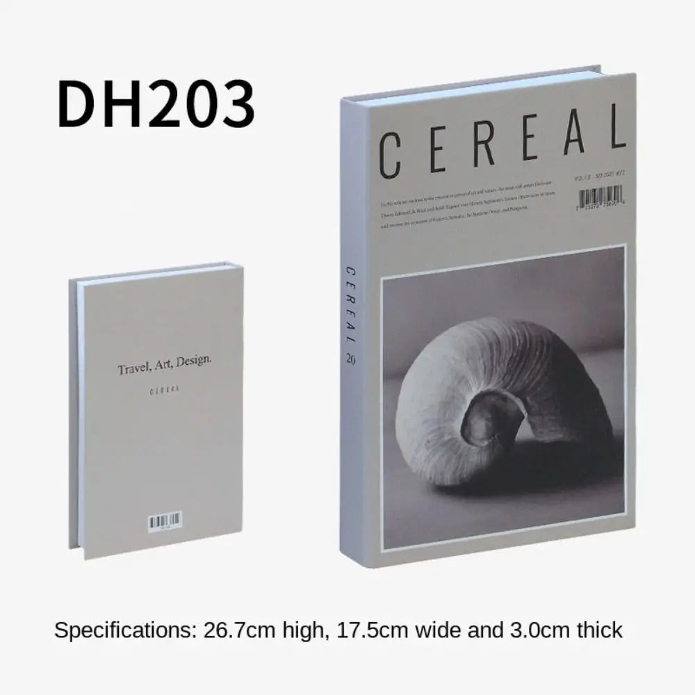 Fashion Fake Books Ornament Simple Shooting Props Decorative Imitation Book Coffee Table Decoration Home Decor Peaceful Pleasures Health and Wellness DH-203