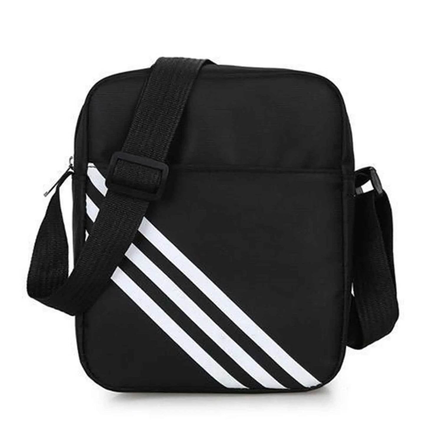 Casual Shoulder Bag for Men Bag Capacity Lightweight Material Side Sling Bag Suitable for Friend Family Neighbors Gift Peaceful Pleasures Health and Wellness D