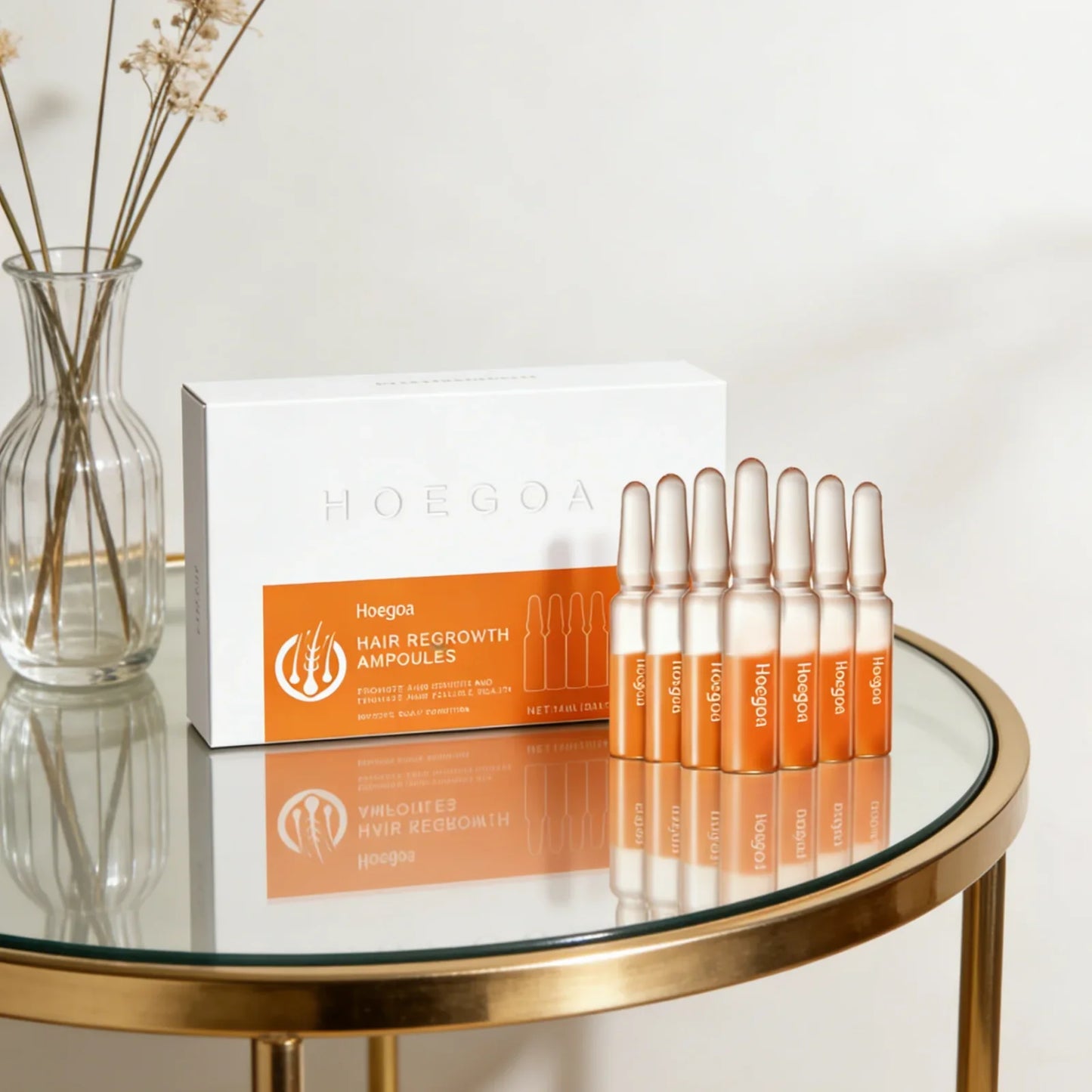 Hoegoa Hair Growth Ampoules – Scalp & Anti-Dandruff Serum