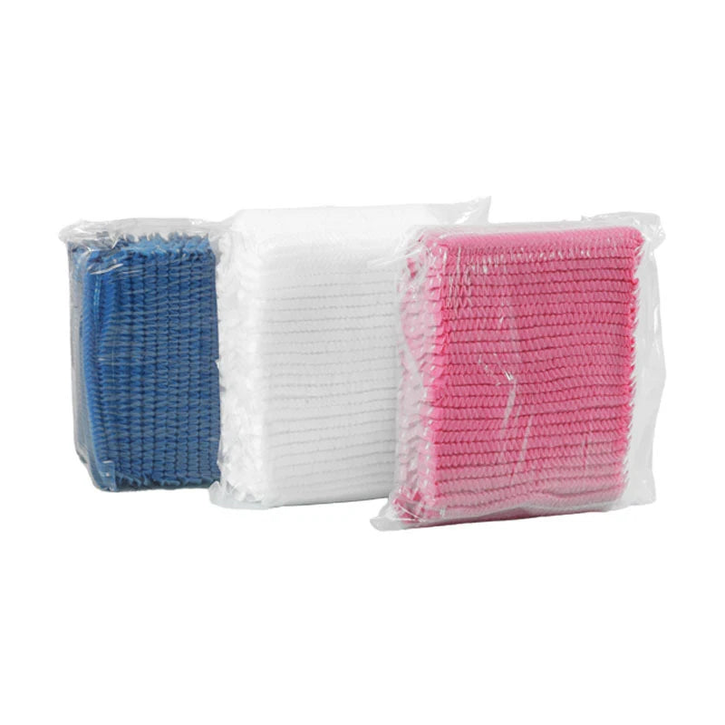 Disposable Non-woven Fabric Strip Caps Head Covers for The Food Industry Hairnet Caps Breathable Dust-proof Caps Peaceful Pleasures Health and Wellness