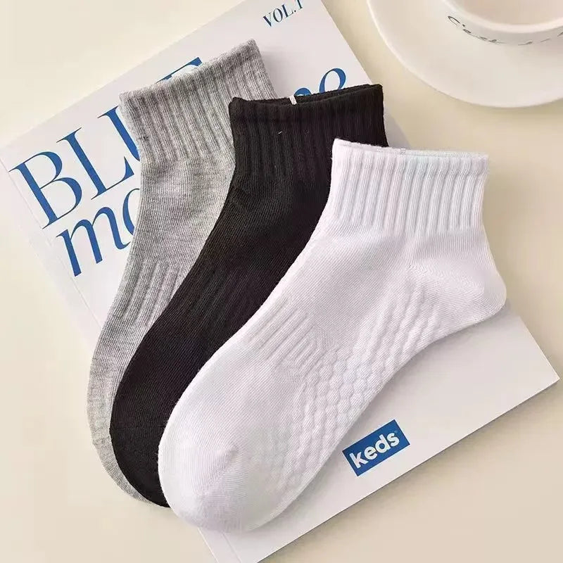 Men's Warm Short Socks Set | Breathable Business & Sport Socks
