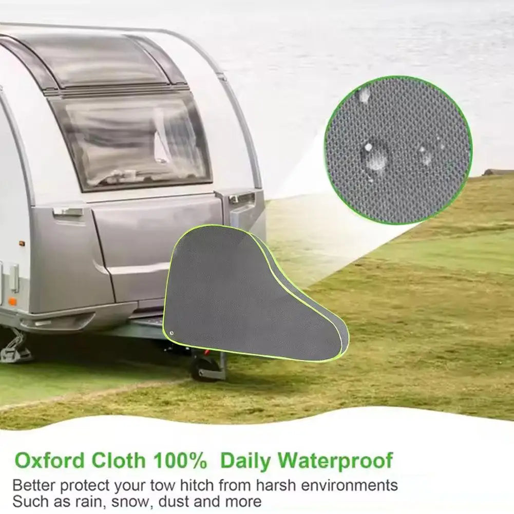 Universal Trailer Hitch Cover – Waterproof Caravan Protector