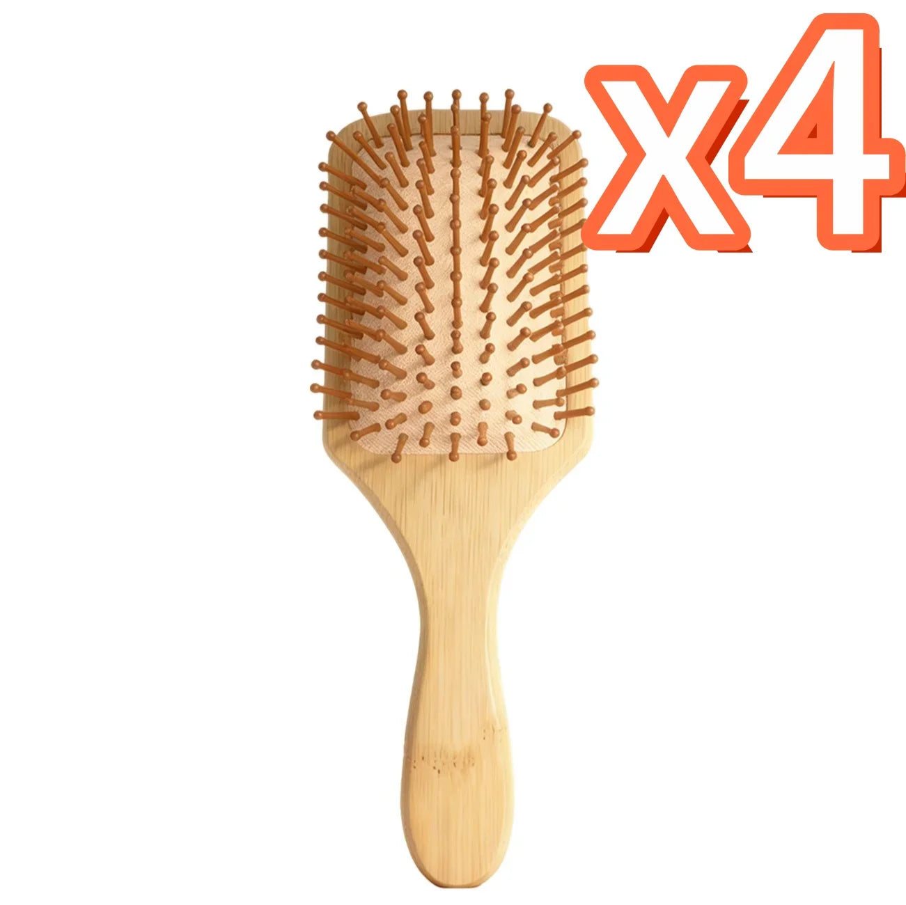 Natural Bamboo Air Cushion Hair Brush – Scalp Massage Comb