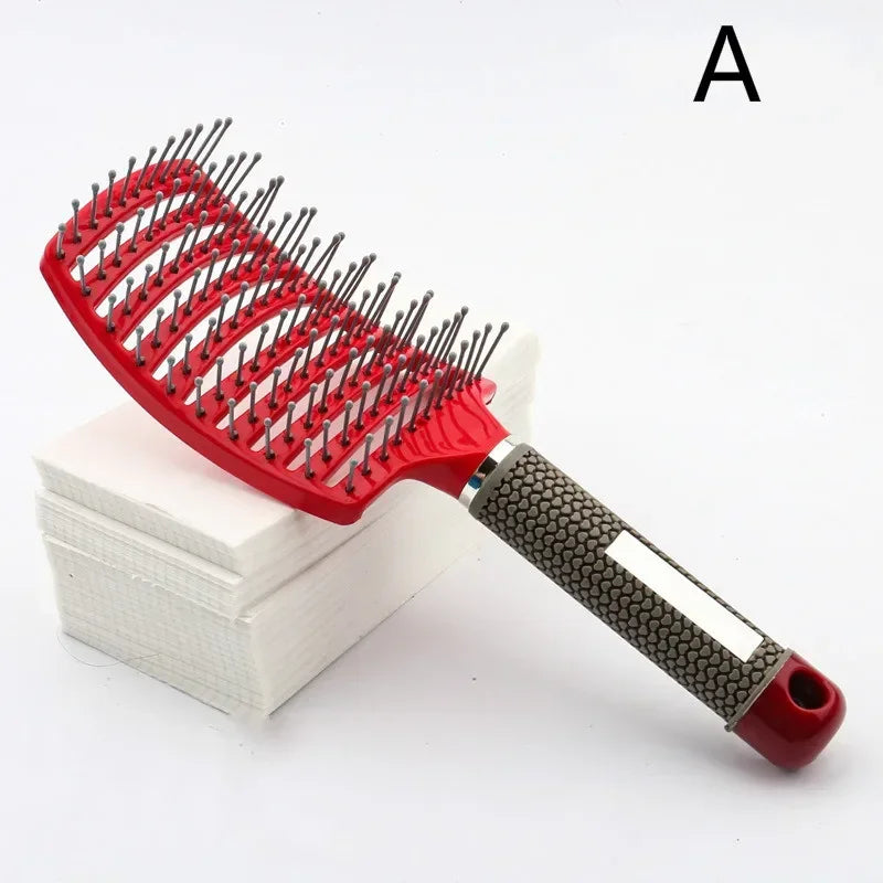 Detangling Hair Brush & Scalp Massage Comb | Nylon Bristles