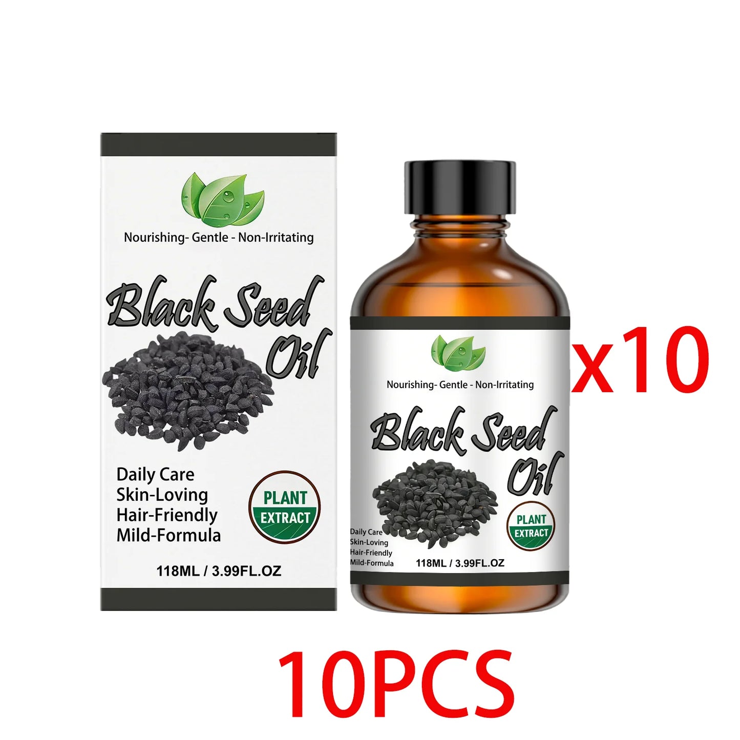 Organic Black Seed Oil for Hair, Face & Body – 118ml