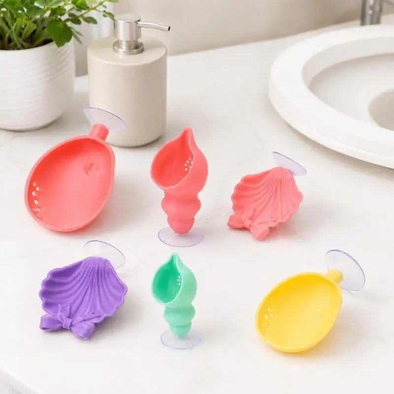 Shell Shaped Betta Feeding Dish with Suction Cup | Tank Decor Aquarium Feeding Tray Peaceful Pleasures Health and Wellness