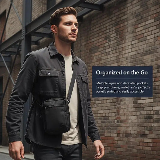 Lightweight Unisex Crossbody Shoulder Bag | Mini Phone Bag Crossbody Shoulder Bag Oasis Select
