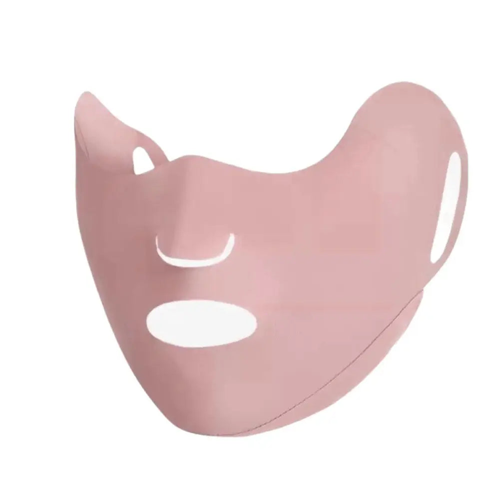 UPF50+ Sun Protection Face Mask, Breathable Polyester UV Shield for Cycling, Hiking & Outdoor Activities Summer Supplies Peaceful Pleasures Health and Wellness Pink