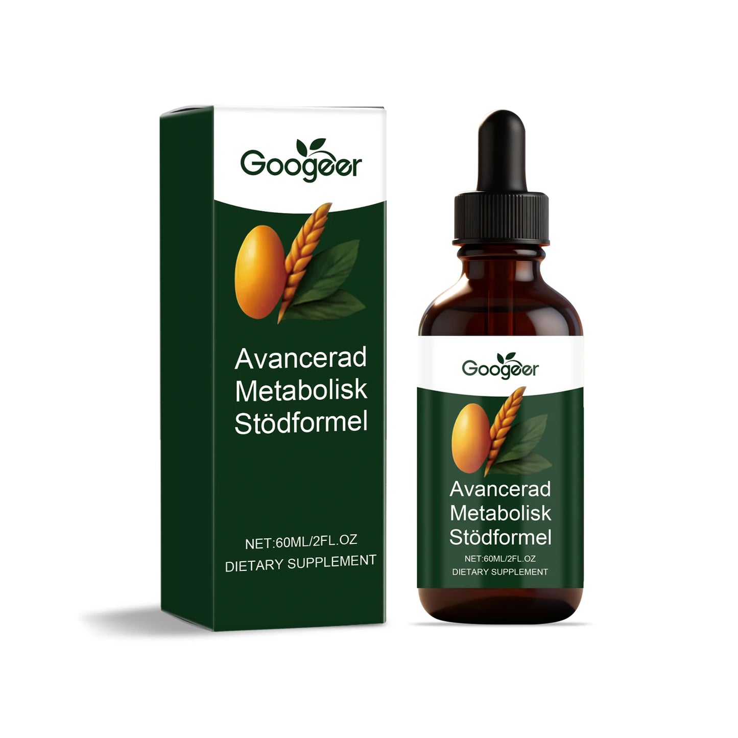 Googeer Liquid Supplement B6 B1 Magnesium Beetroot Drops 60mL
