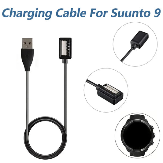USB Charger Cable for Suunto 9, Baro & Spartan Series Peaceful Pleasures Health and Wellness