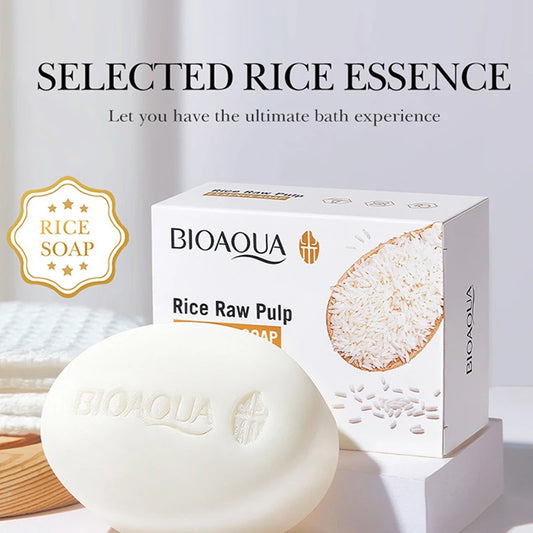 Rice Plasma Soap, Face & Bath Soap, Essential Oil Handmade Soap, Bath & Shower Oil Control, Hydrating & Moisturizing, 100g/box Peaceful Pleasures Health and Wellness