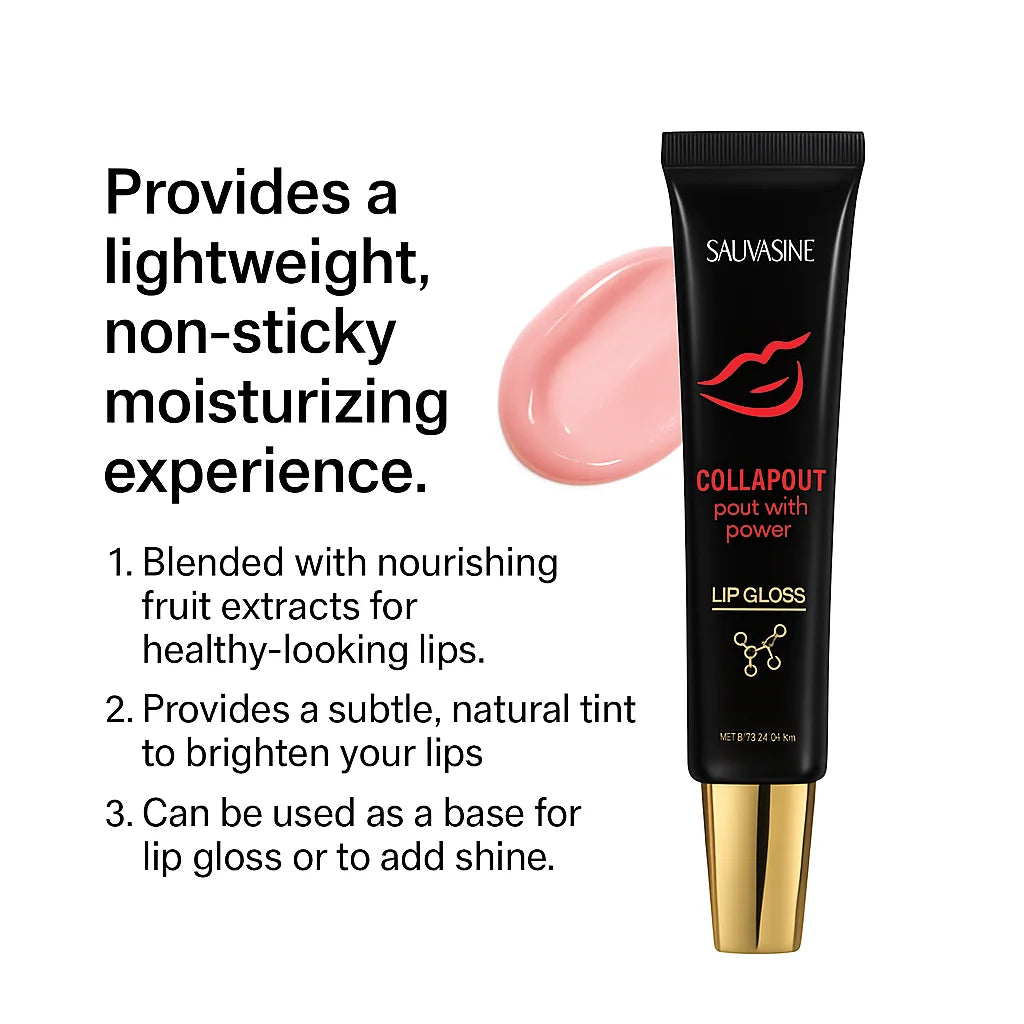 Luxury Lip Gloss, Lip Booster Serum, Natural Lip Oil Plumper, Hydrating and Nourishing Lip Oils,Berry Flavor,20ml Peaceful Pleasures Health and Wellness
