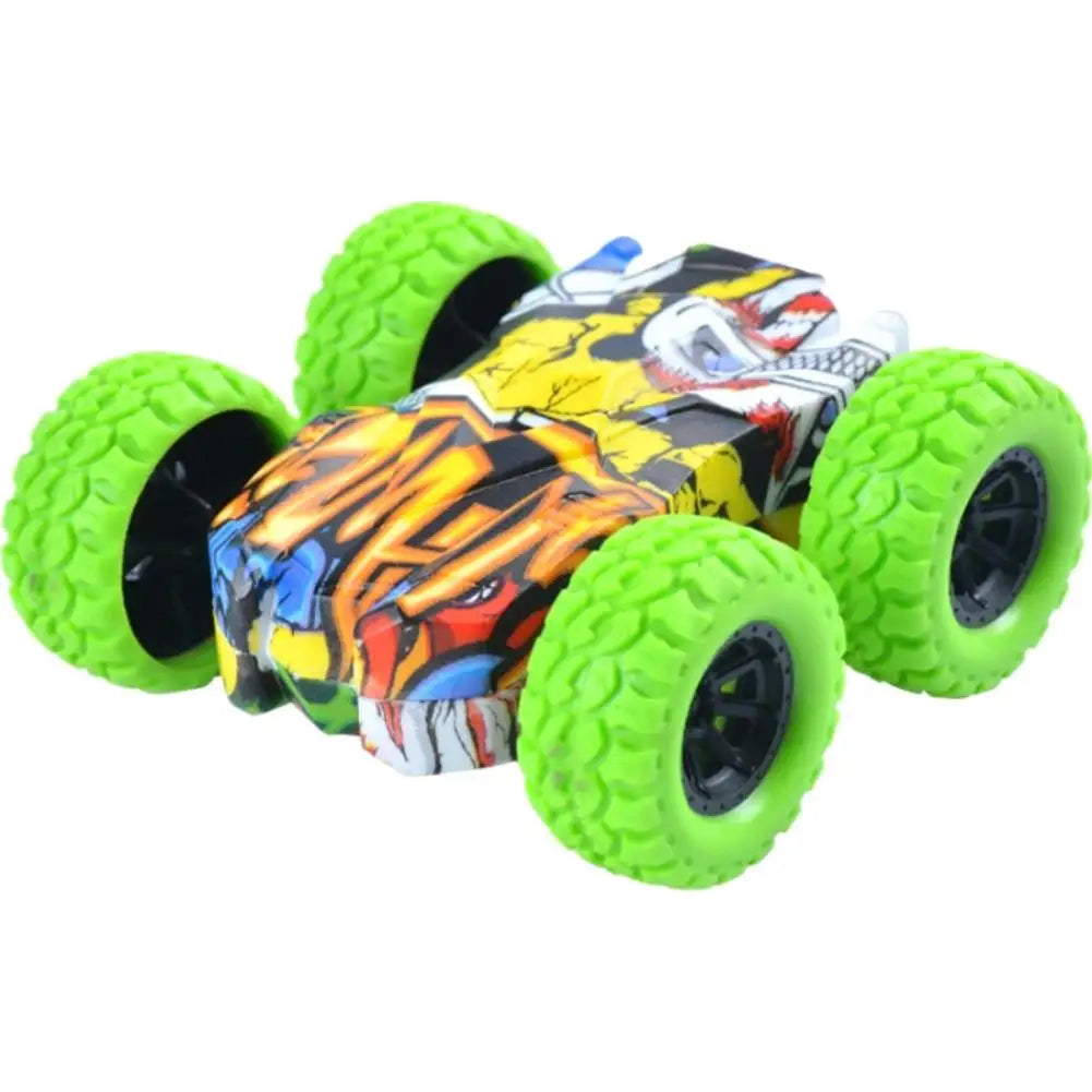 Double-sided Inertia Stunt Car Toy Friction Powered Off-road Vehicle