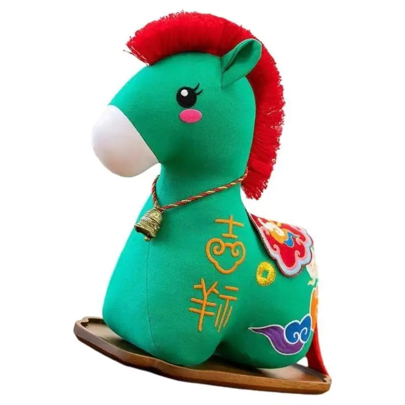 Soft Plush Horse Chinese Zodiac Stuffed Toy – Home & Office Decor