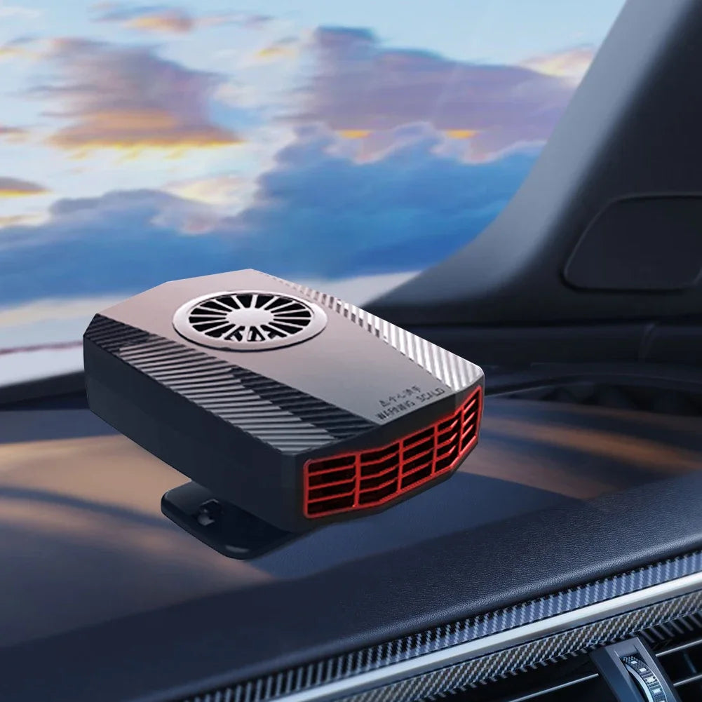 1Pcs Car Heater Defroster Fans 12V 150W Car Heater Fan Fast Heating Auto Windshield Defroster Defogger Car Anti-Fog Heater Dryer Peaceful Pleasures Health and Wellness