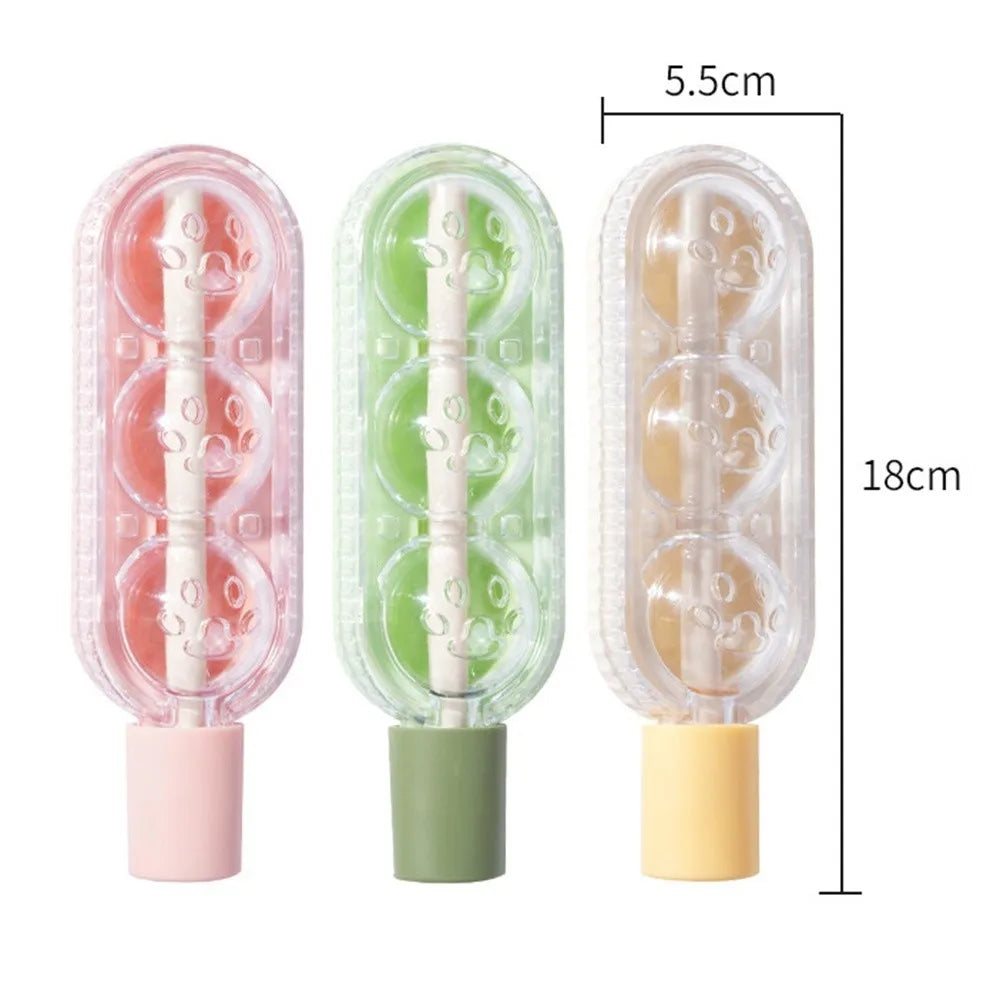 Cat Paw Ice Cube Mold with Built-In Straw | Reusable Ice Tray