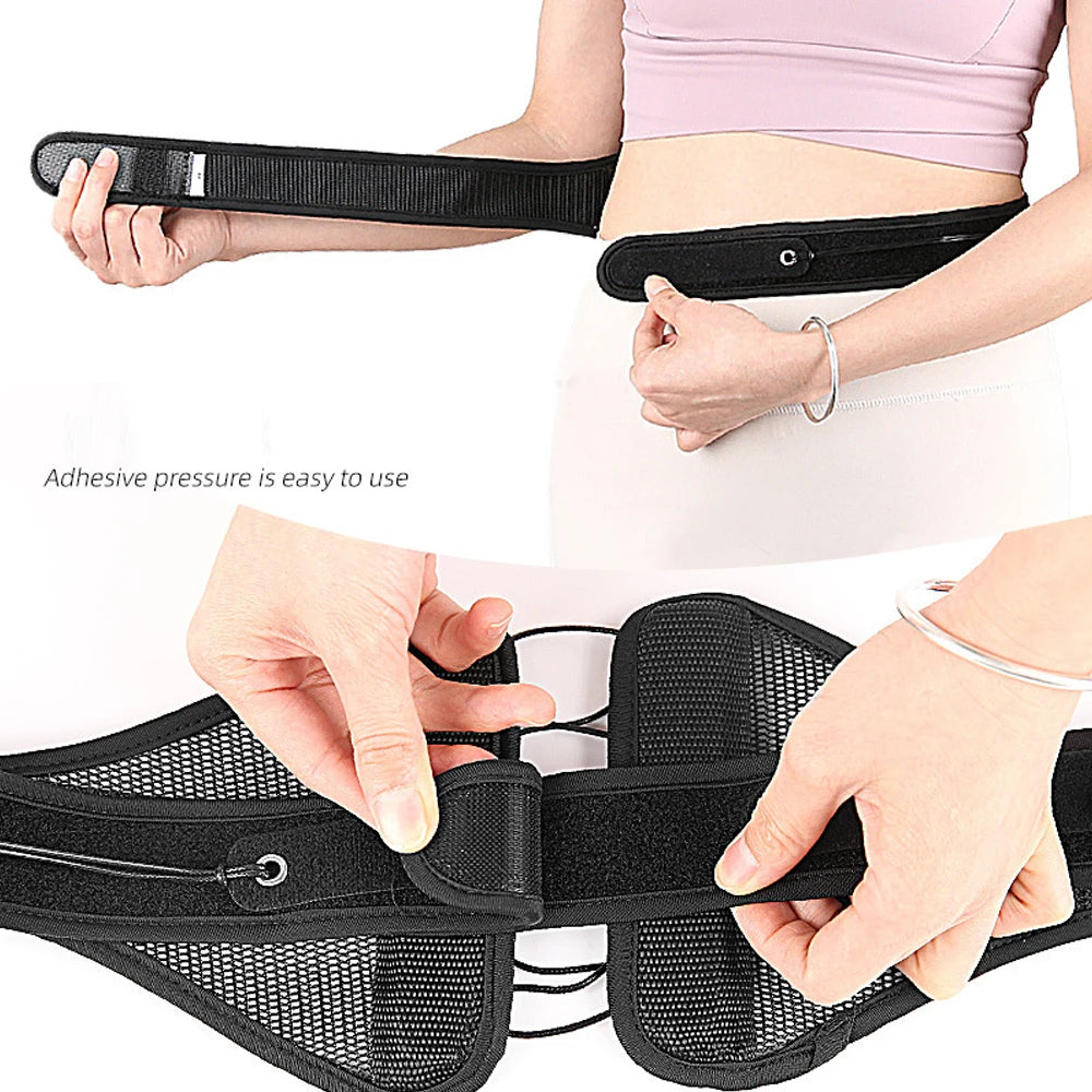 1PCS Back Brace for Women Men - Adjustable Lumbar Support Belt,Breathable & Strong Support Design For Herniated Disc,Sciatica Peaceful Pleasures Health and Wellness