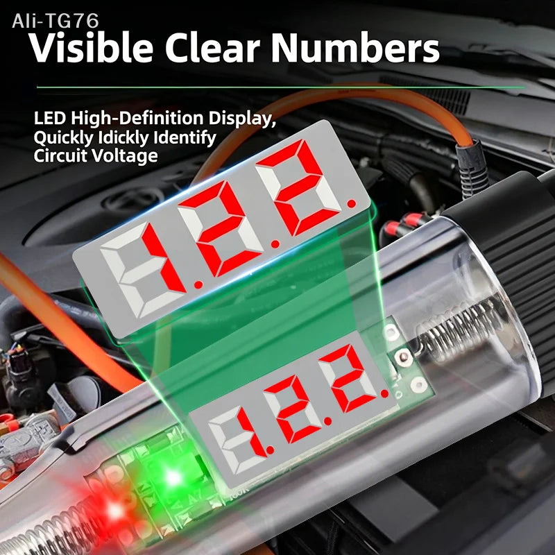 3V-120V Car Digital Voltage Circuit Tester Probe Pen