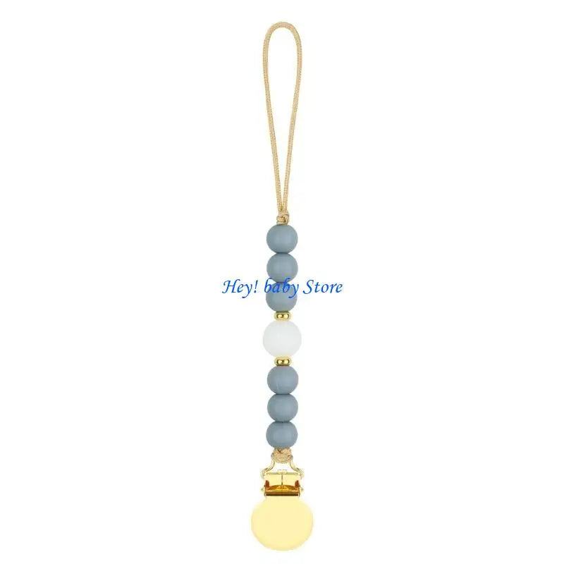 Non-Toxic Silicone Baby Pacifier Clip | Safe Holder 0–24M