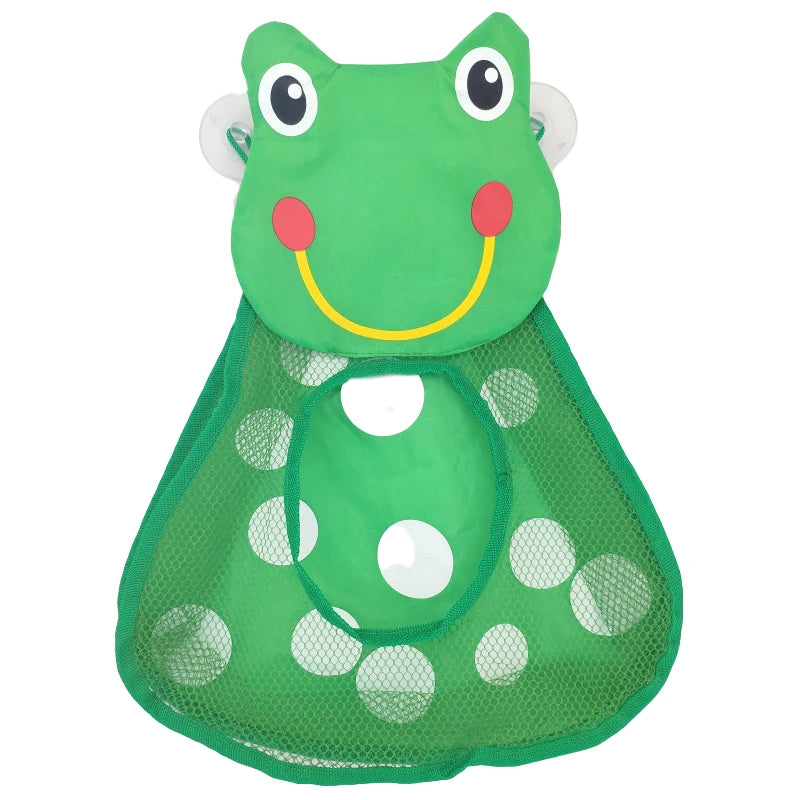 Baby Bath Toy Storage Bag | Mesh Organizer with Suction Cups