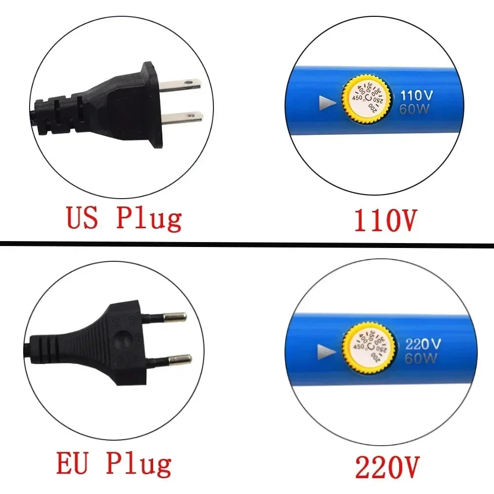 Cautin Pencil Tip Welder Welding Heating Tools. Soldering Iron 220v Solder 60W 80W Soldering Iron Repair Tool UR Plug Equipment Peaceful Pleasures Health and Wellness