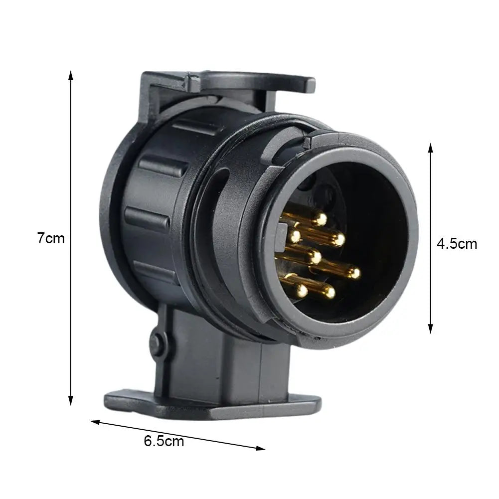 13 to 7 Pin Trailer Adapter – 12V Waterproof Towbar Connector