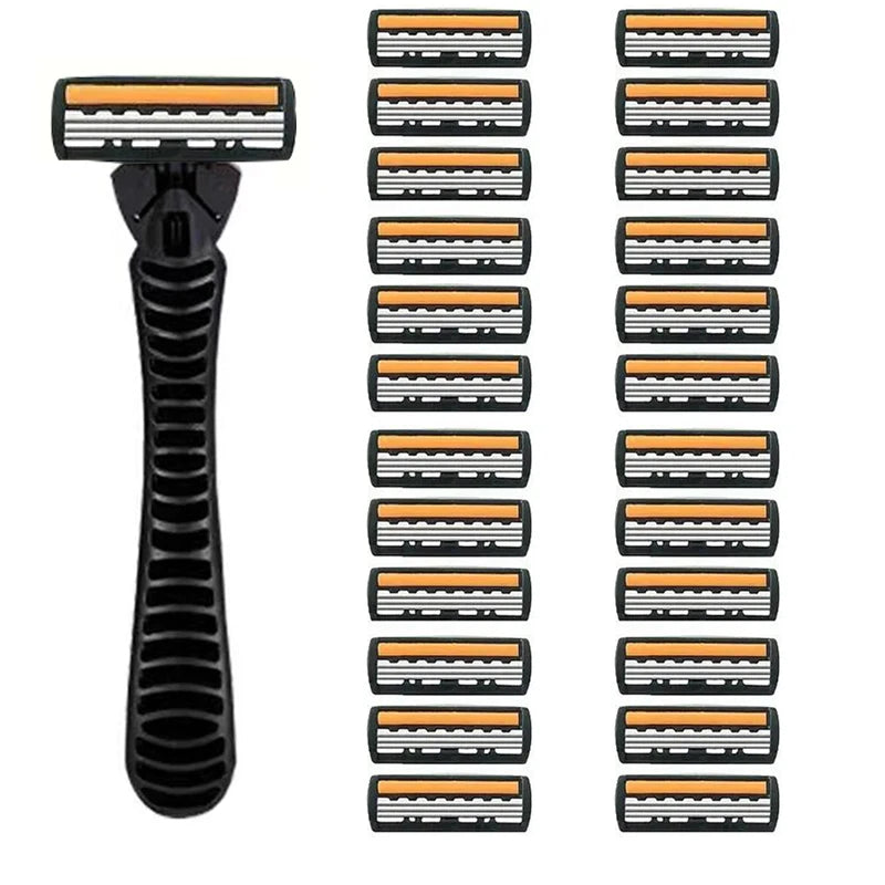 Premium Stainless Steel Safety Razor – Replaceable Blades