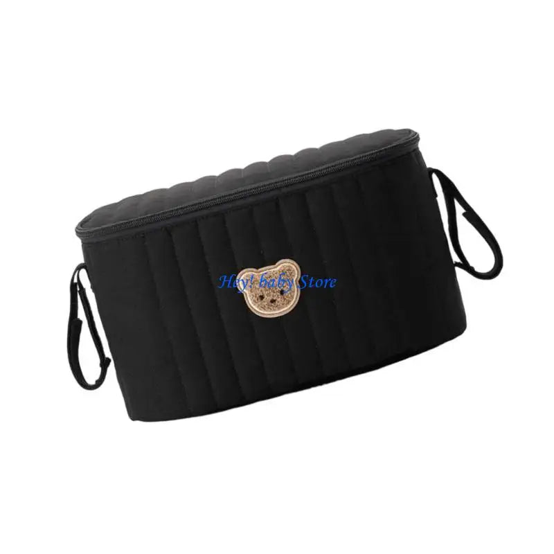 Cartoon Bear Stroller Organizer Bag – Large Capacity Hanging Bag