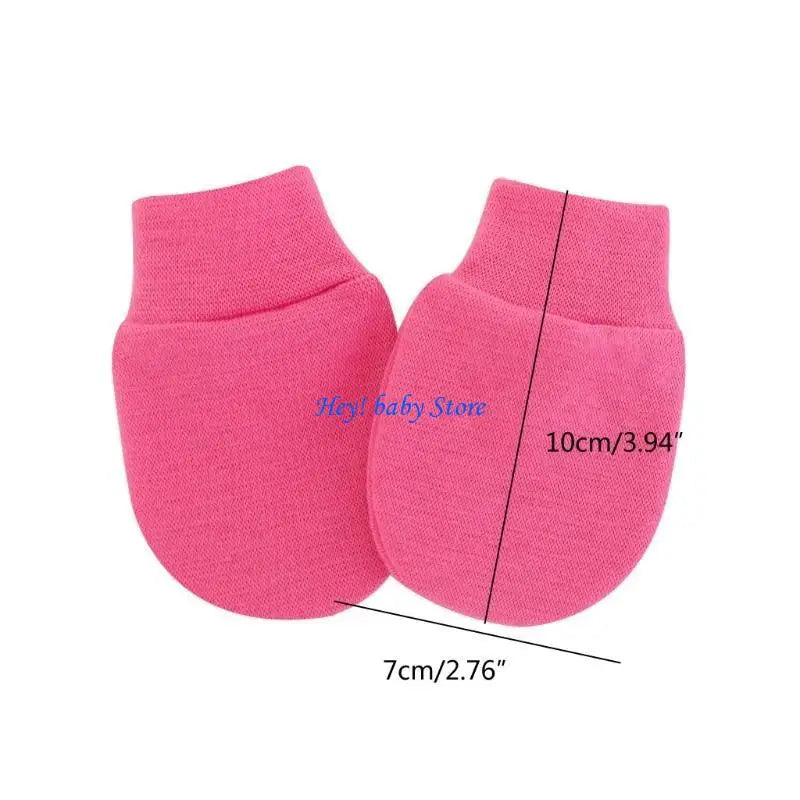 Baby Anti-Scratch Mittens | Newborn Face Protection Gloves 3-Pack