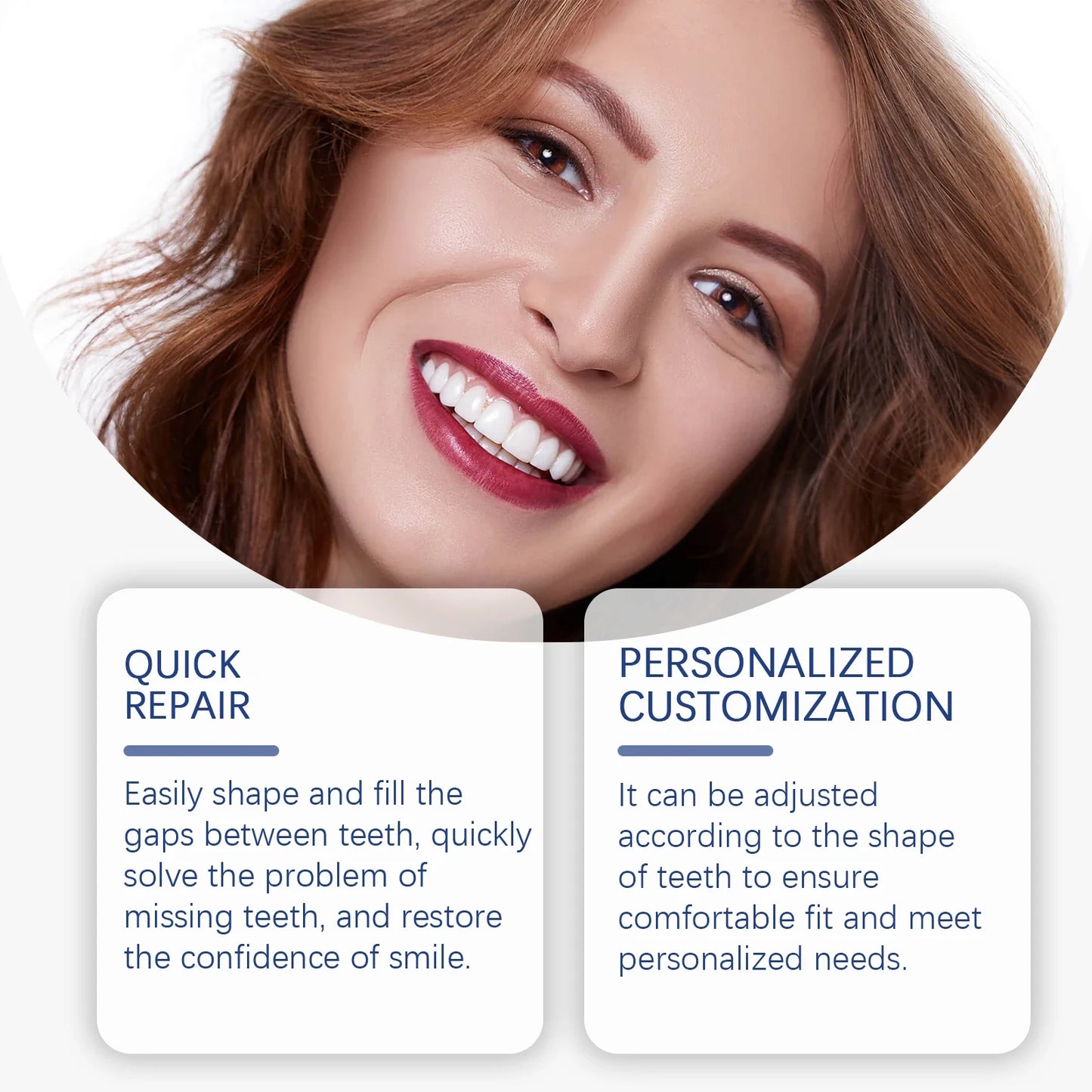 Moldable Temporary Tooth Filling Kit – Thermoplastic Denture Repair