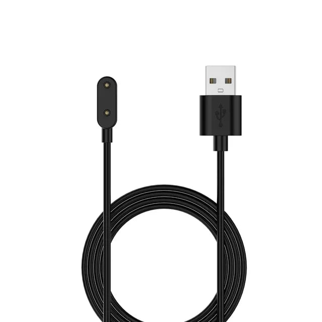USB Charging Cable for Huawei Band 9/8/7/6 & Watch Fit 3/2 Peaceful Pleasures Health and Wellness black