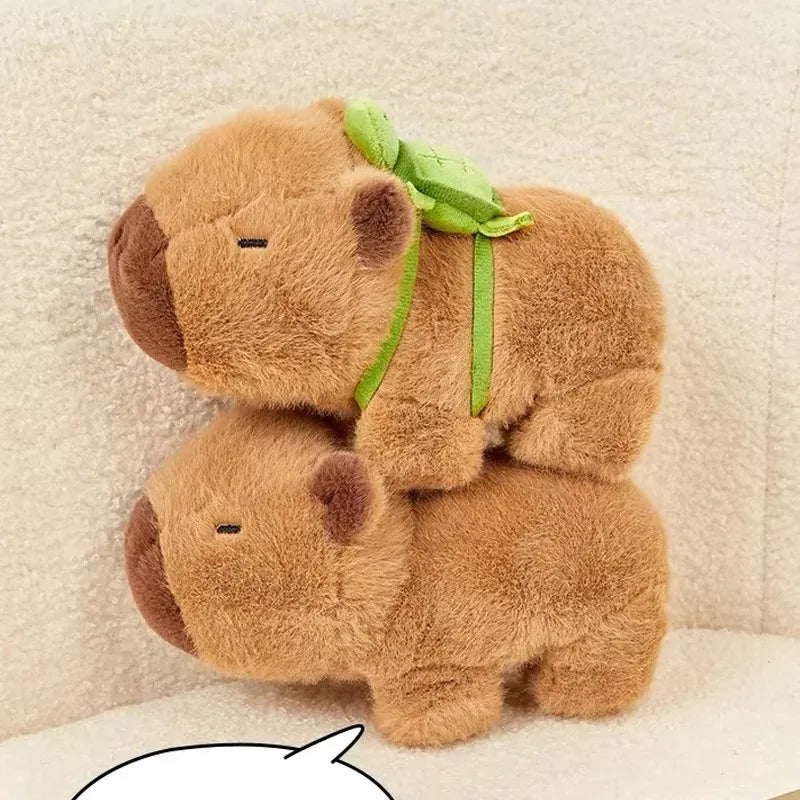 Capybara Plush Snap Ring Wristband | Fun Kids Slap Bracelet Gift