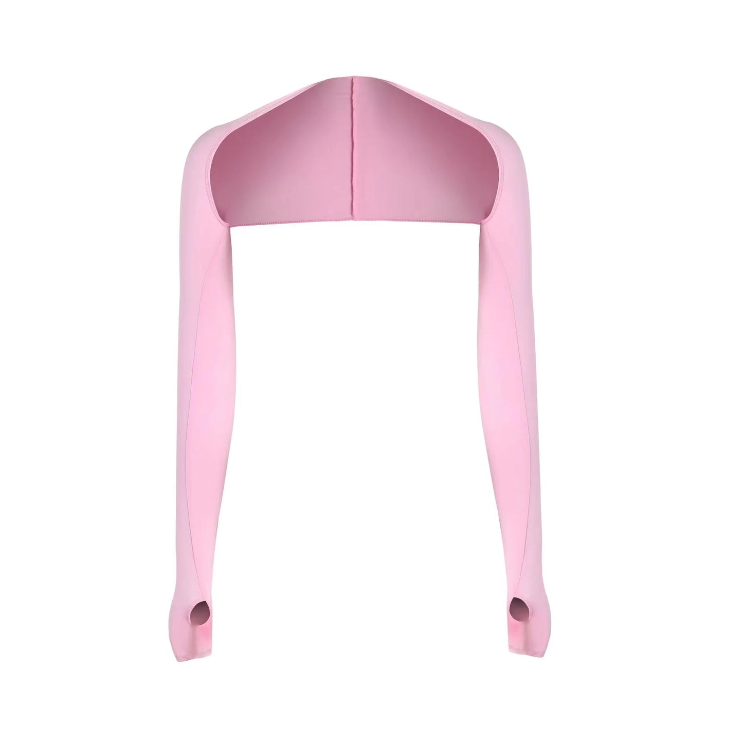 Cooling Shawl Arm Sleeves Sun Protection for Women Men with Finger Hole for Golfing, Driving, Riding, Fishing Peaceful Pleasures Health and Wellness Pink