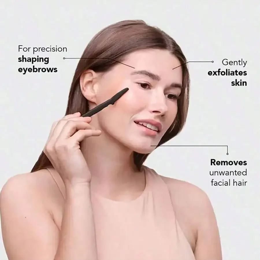 Eyebrow Razor Shapers 6/12pcs – Face Hair Trimmer for Women & Men