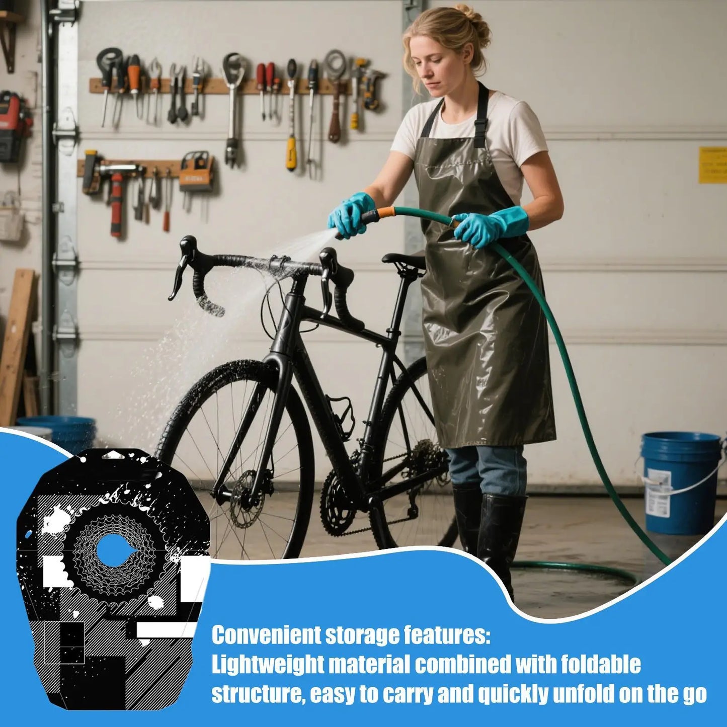 Bike Disc Brake Washing Cover | Cleaning Protection Tool