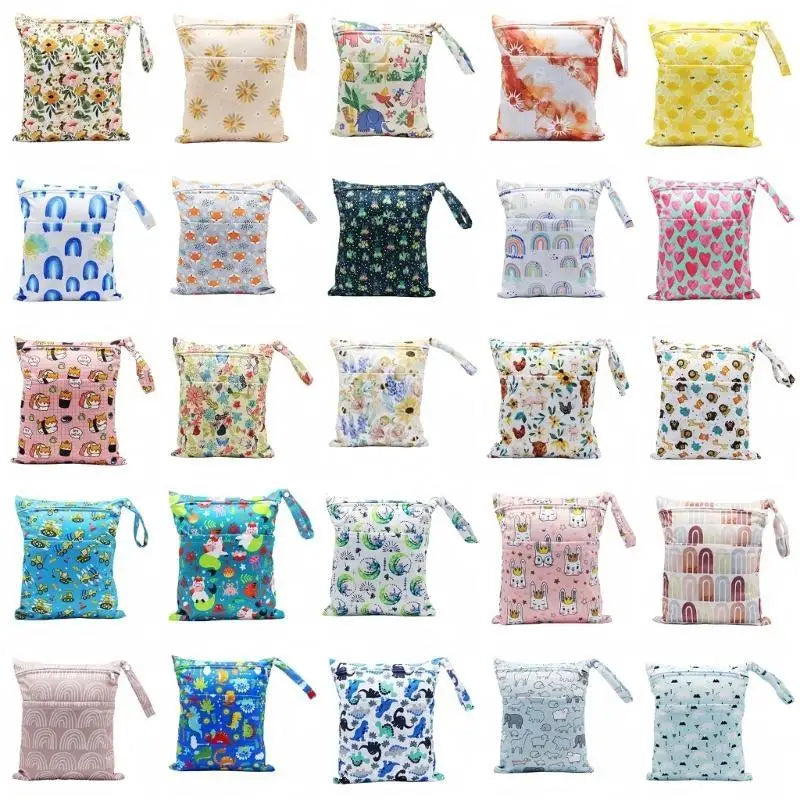 Baby Diaper Bag Tote | Spacious Floral Nappy Bag for Travel