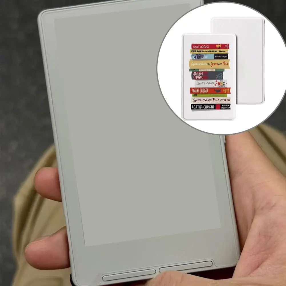 XTEINK X4 Clear TPU Magnetic Folio Case | Slim E-Reader Cover