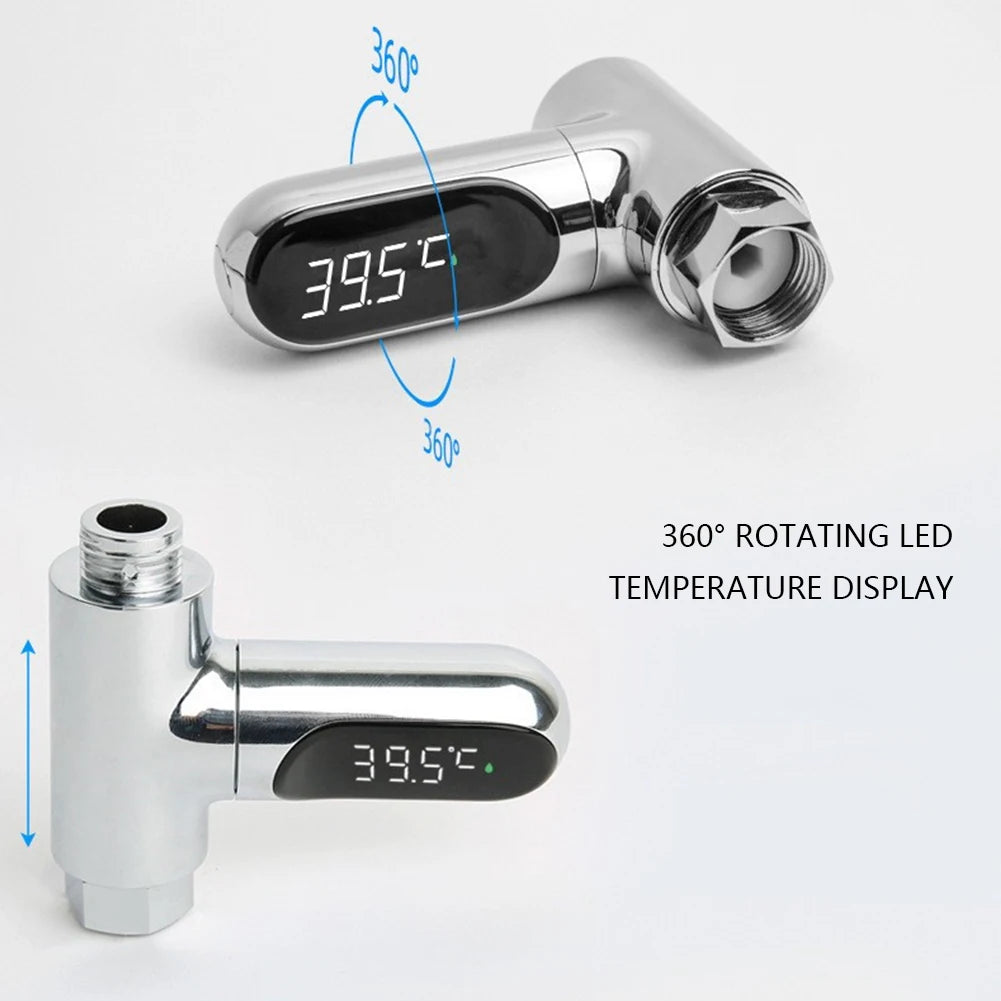 Baby Bath Water Thermometer – 360° LED Digital Faucet Monitor Baby Thermometer Peaceful Pleasures Health and Wellness