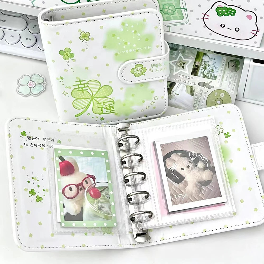 Clover One Palace Grid M5 Card Book Loose Leaf Magnetic Buckle Star