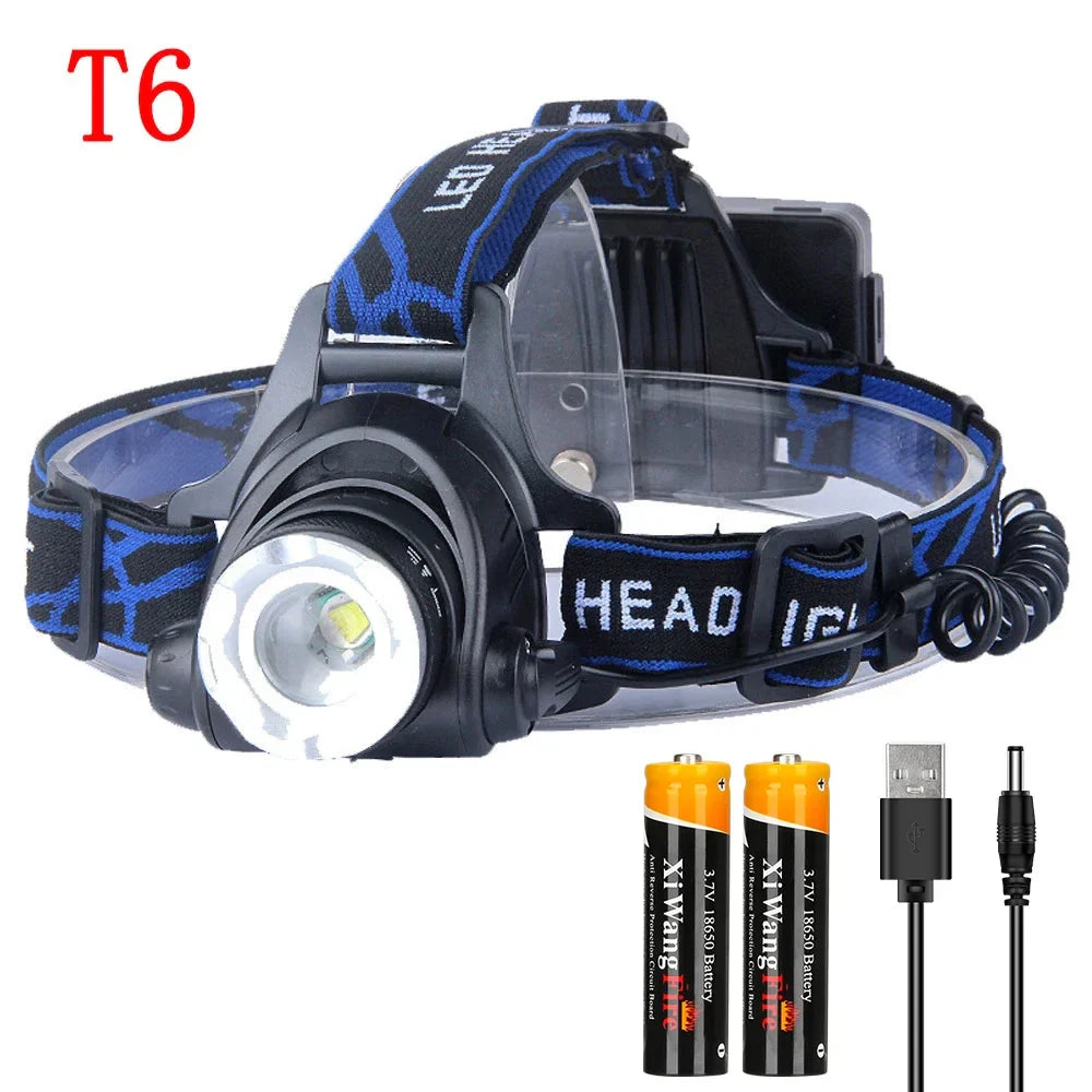 ZHIYU 1000 Lumen USB Rechargeable LED Headlamp | Waterproof