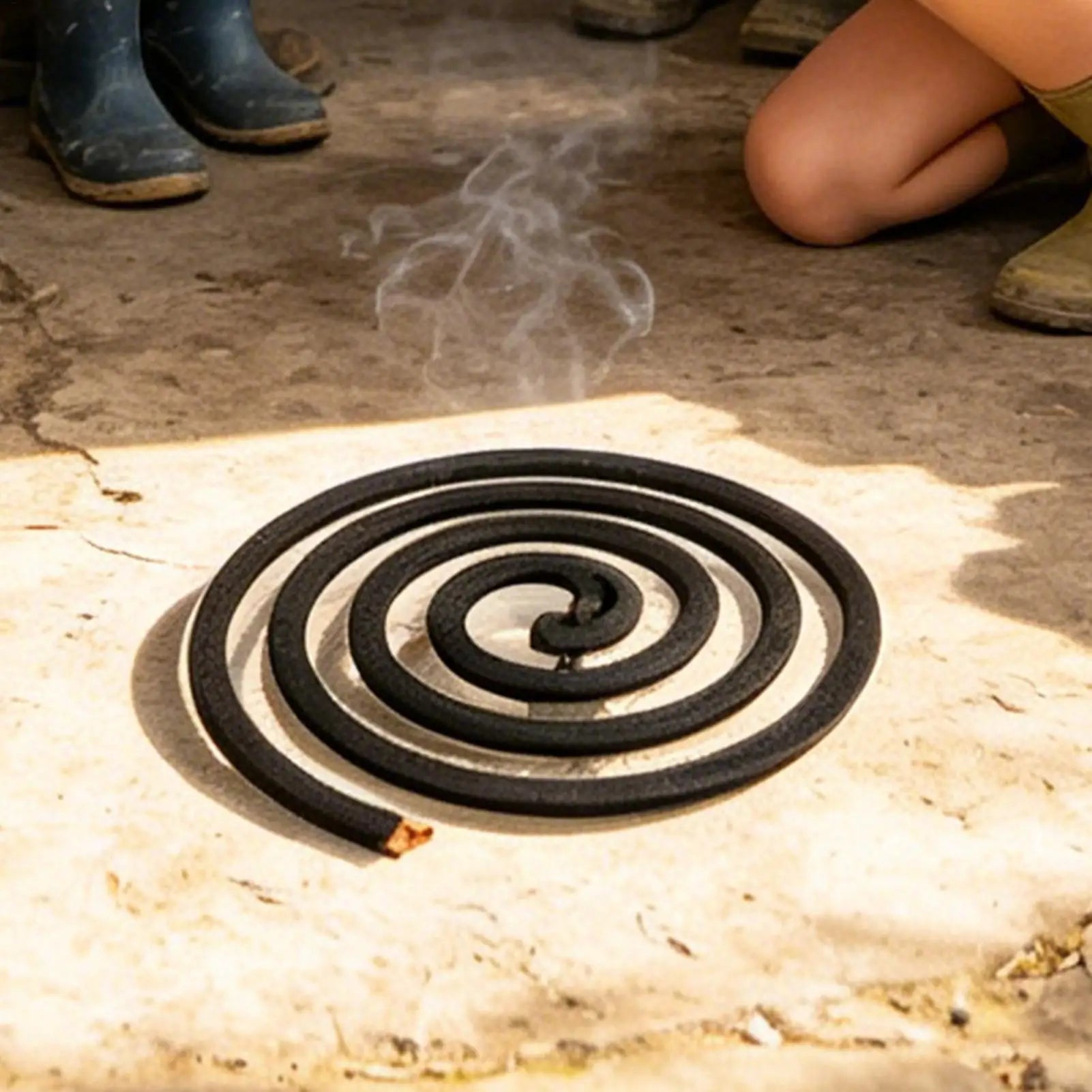 Natural Spiral Incense Coils Long-Lasting Fragrance for Outdoor Camping Patio Garden Balcony & Indoor Activities Peaceful Pleasures Health and Wellness