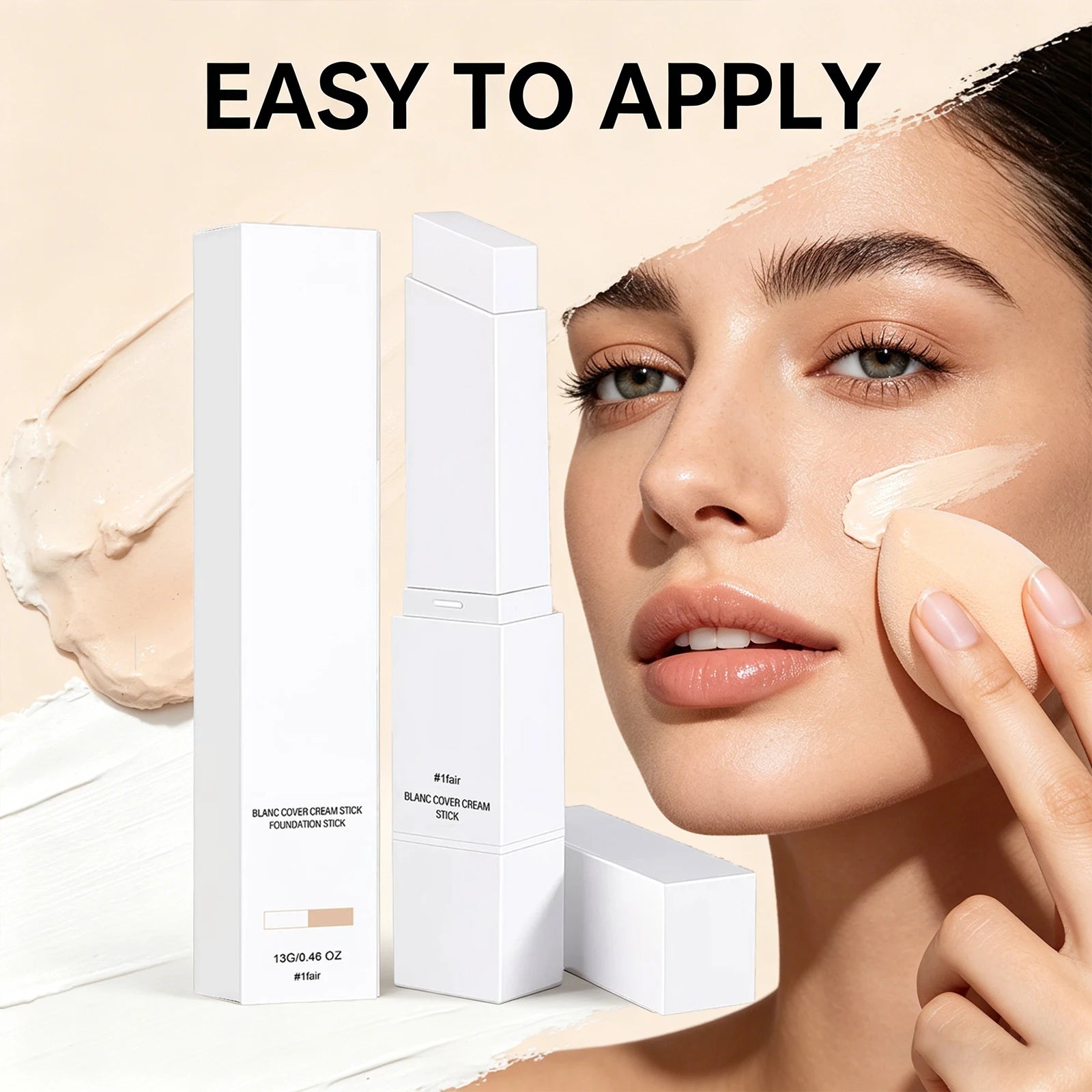 Concealer Foundation Stick – Lightweight, Moisturizing Cover Concealer Foundation Stick Peaceful Pleasures Health and Wellness