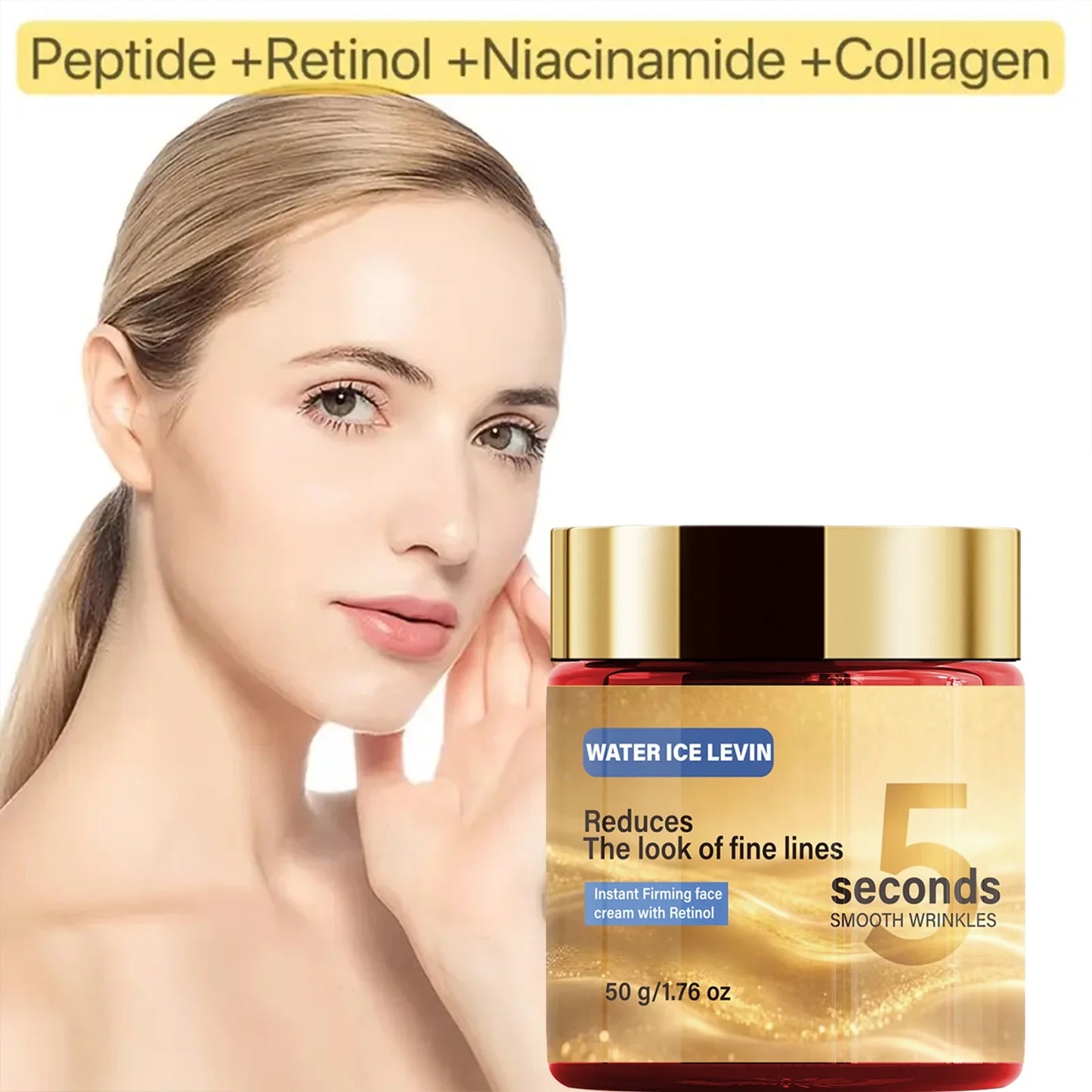 Retinol Collagen Face Cream – Firming & Anti-Aging Moisturizer