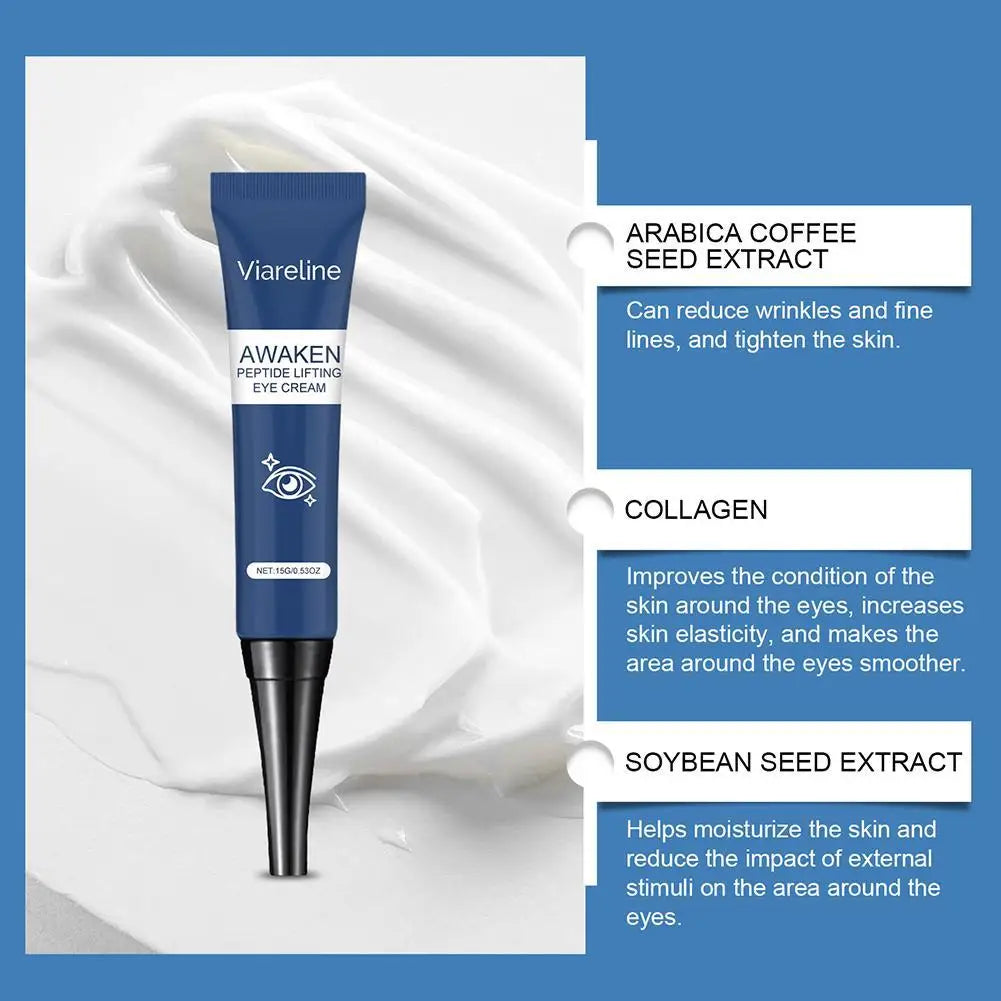 Men Eye Cream Collagen Cool Eye Cream Moisturizing Under Eye Cream For Dark Circles Puffiness Fine Lines Eye Care Peaceful Pleasures Health and Wellness