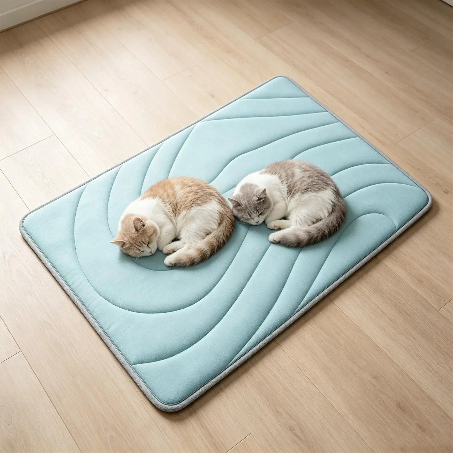 Dog Cooling Bed Non-Slip Washable Kennel Bed Cooling Dog Mat For Pet Hamster Animals Summer Outdoor Indoor Beach Car Travel Home Peaceful Pleasures Health and Wellness