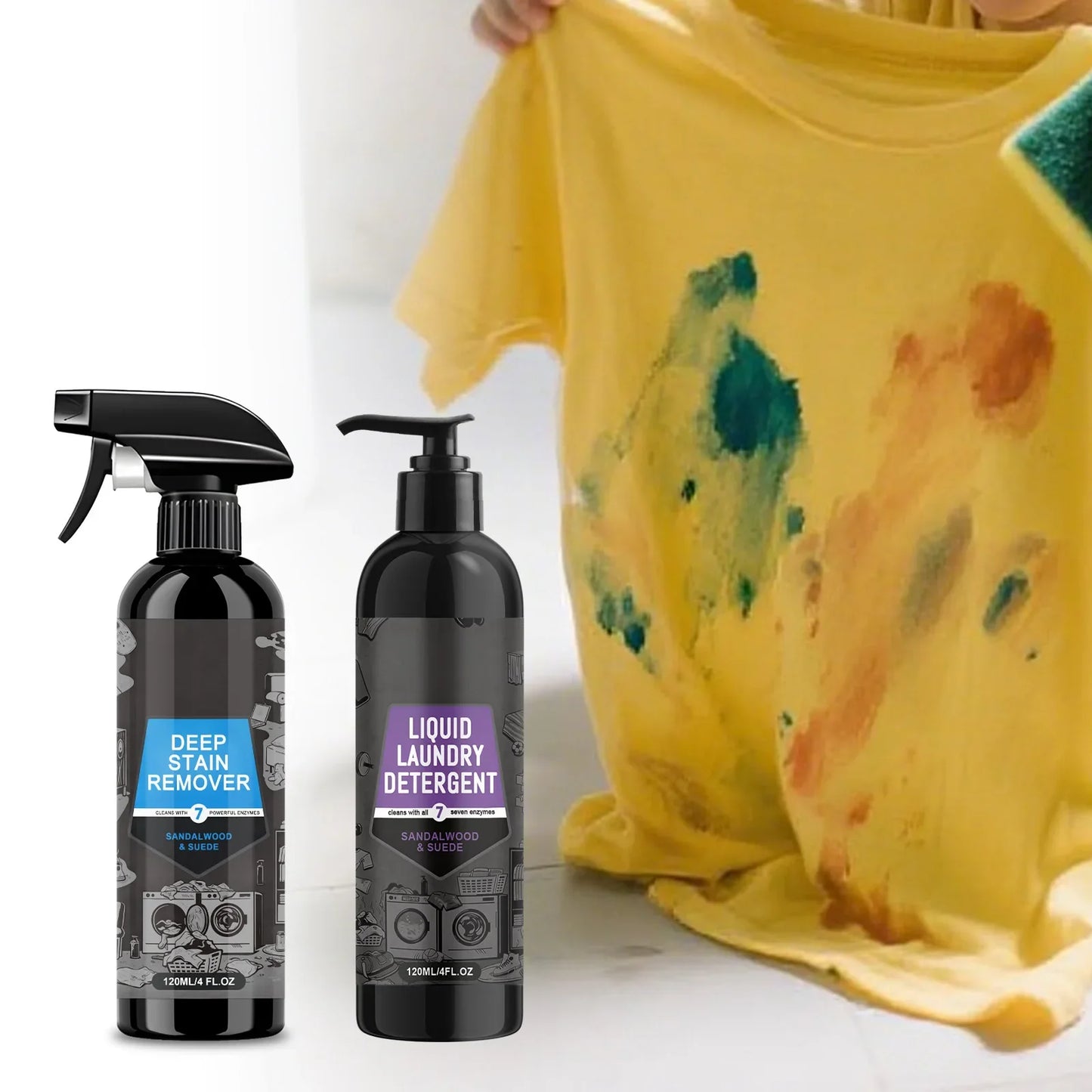 Gentle Laundry Stain Remover & Fabric Cleaner 120ml