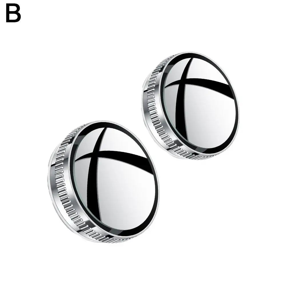 2Pc Car Blind Spot Mirror for Safety Driving Peaceful Pleasures Health and Wellness B